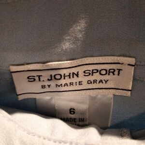 St. John Sport Powder Blue Pants Size 6